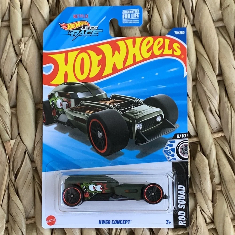 HW50 Concept Car Hot Wheels Rod Squad Frog Face HotRod Rod Racer Hotwheels 🆕2025